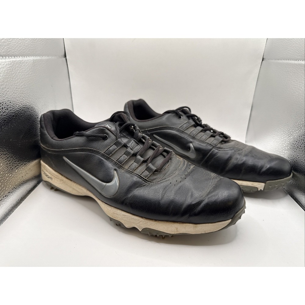 Size 11.5 - Nike Air Zoom Rival 5 Black Cool Grey‎ Good Condition READ